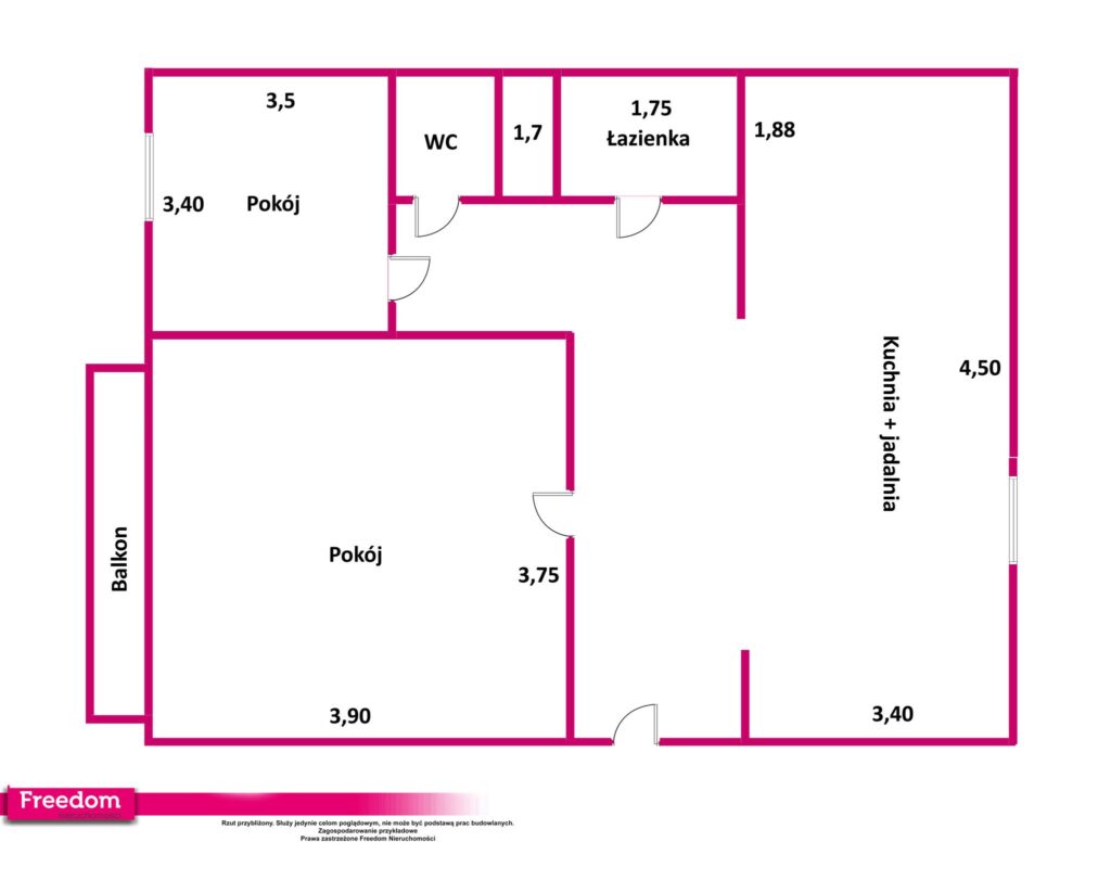 3-pokojowe mieszkanie na osiedlu Michałów-57,5 m2. - zdjęcie 3