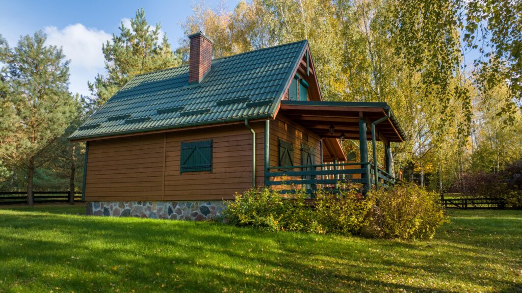 Dom w lesie nad jeziorem Dąbrowa Wielka! - zdjęcie 27